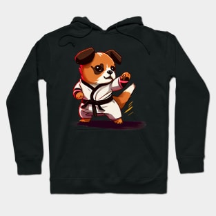 Dog Knows Karate Hoodie